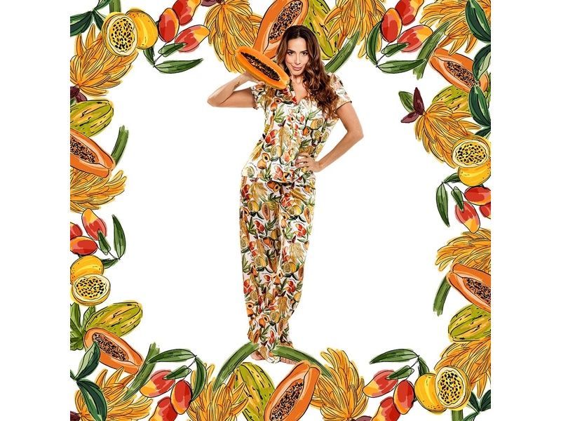 Pijama de Satín Colección de Tania